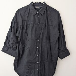Black Button-Up Shirt